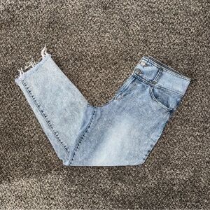 SO Light Blue Distressed Jeans